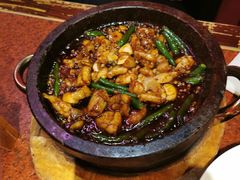 酱爆石锅蛙-绿茶餐厅(蓝色港湾店)