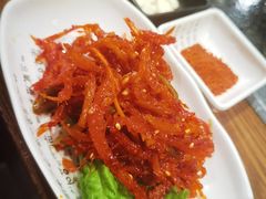 拌明太鱼-韩阳王石板烤肉
