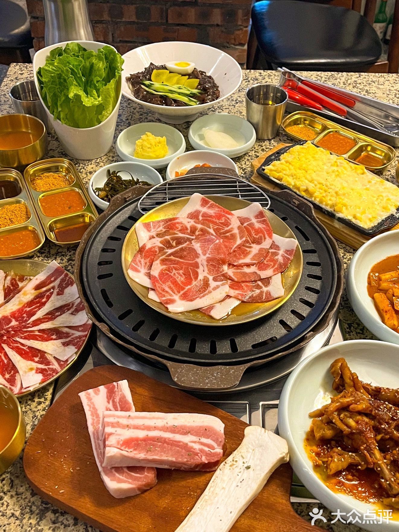 老板娘是韩国人感受地地道道的韩国风味!