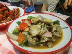 -在老街·淮安大排档·甜麻干煸龙虾·烧烤(河下古镇店)