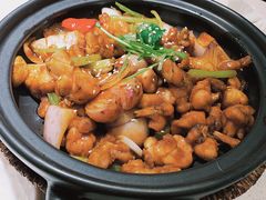 啫啫牛蛙煲-南枝记·港式打边炉(新北万达店)