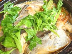 豆酱煮鲳鱼-如轩·海鲜砂锅粥·潮汕菜(一品天下店)