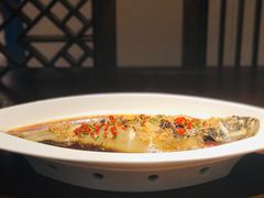 蒜茸豉香格陵兰蝶鱼-童福兴·南京菜(老门东店)