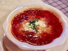 酸奶油红菜汤-老井俄式餐厅