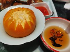 蟹黄蛋酿橙-新白鹿餐厅(悠迈生活广场店)