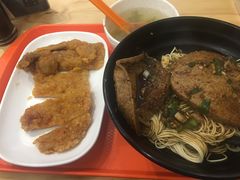 素鸡大排双浇面-晓午阳常熟炒浇面(红庙店)