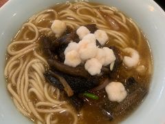 虾爆鳝面-奎元馆.百年奎元.非遗传承(西湖边的解放路店)