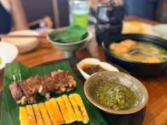 苏子叶裹鲜凤梨炙牛肋-元古雲境(太古里店)