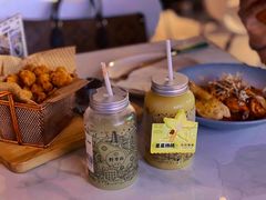 黄金盐酥鸡-野萃山·潮汕厚果汁(十亩地店)