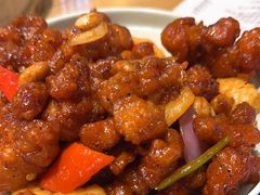 椒香虾仁爆鸡球-陈傻子餐厅(世纪都会店)