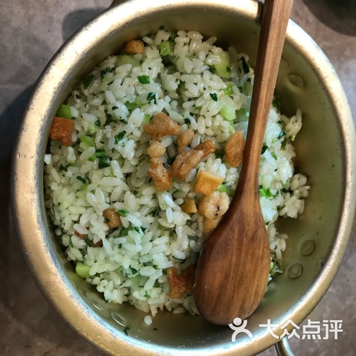 上海大饭堂mini传统猪油渣炒饭图片-北京本帮菜-大众点评网
