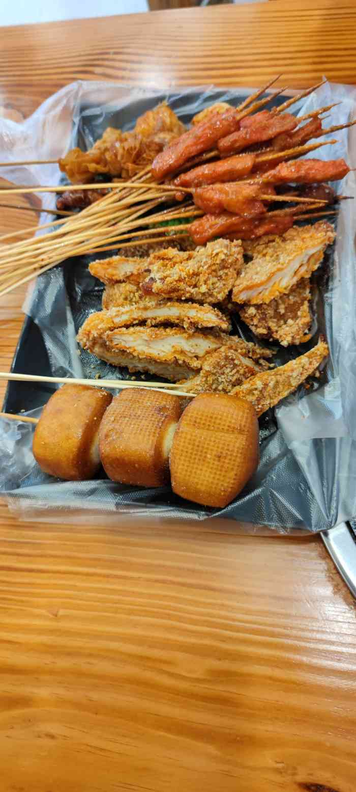 佬彭浦炸串(古方路店)-"也是被首页安利的带着老公一起去拔草晚.