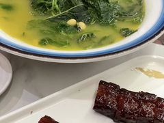 鸡汤黄豆桑叶芽-粤小馆(天安云谷店)