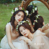 森系母女写真☘️超治愈/温柔的绿色系母女照