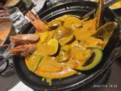 泰式海鲜豆腐煲-暹罗湾东南亚餐厅