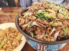 烤杜泊羊后腿-烤肉季饭庄