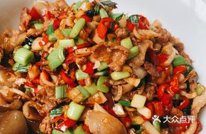 Sauce Chili Stir-fried Pork Belly