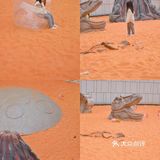 成都新晋亲子乐园|5000平火星橙色沙滩乐园