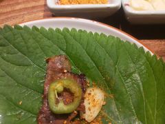 -明洞阿姨·韩式酱蟹烤肉·创意料理(三元桥店)