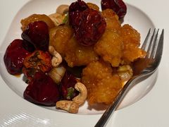 腰果宫保灯笼椒鲜虾丸子-宁海安岚·南溪阁全日餐厅