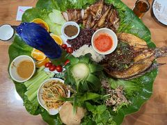 -沐毫傣泐云南菜孔雀宴•手抓饭傣味烧烤(曼听店)