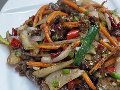 孜然牛肉-汉时湘菜
