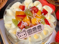 -圆鹿鹿·鲜果半糖蛋糕(常平店)