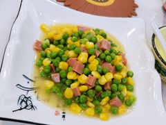 火腿青豆玉米粒-老四川平头酸菜鱼(衙前店)