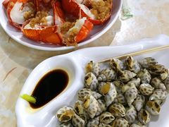 白灼花螺-强记龙虾钳(定安里店)