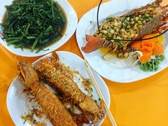 -班赞海鲜市场胖阿姨加工点
