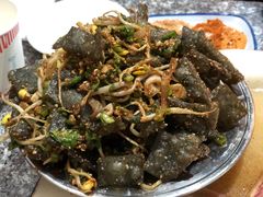 凉粉皮-宏宏无烟石板烧烤
