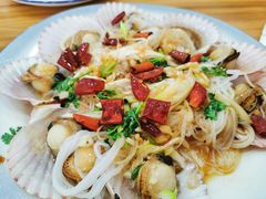 油泼扇贝-来之顺海鲜菜馆·青岛菜(栈桥店)