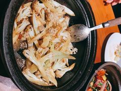 有机花菜啫啫煲-旺爷砂锅·茶作(国贸城店)