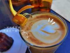 柑橘拿铁-研途咖啡馆(健康路店)
