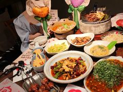 -拾光与烟火丨炭火串烧·自贡小活鲜(西村大院店)