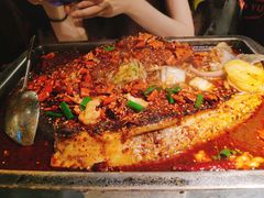 -探鱼·鲜青椒爽麻烤鱼(北京路天河城店)