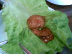 生菜包着肉-郑阿姨的家·이모네·韩料&烤肉(武川路店)