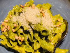 自制蒜香罗勒面-The Diner X餐厅(青岛万象城店)