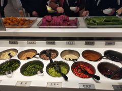 自助调料区-海底捞火锅(长沙华创国际广场店)