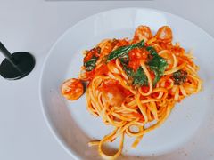 意式西班牙香肠宽面-Cafe Mersey默西咖啡(平江店)