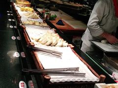 自助取餐区-聚盛源蒸汽海鲜火锅烤肉自助(巨川金海岸购物广场店)