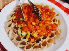 浇汁莜面-西贝(上海中心店)