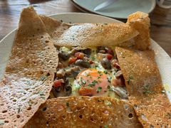 鸡蛋蘑菇熏肉荞麦可丽饼-RAC BAR(安福路店)