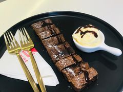 巧克力布朗尼-不正咖啡(万达尊店)