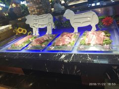 -九寸花汀海鲜烤肉自助(中东迪克店)
