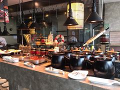 自助取餐区-青岛青龙美爵酒店·阳光海岸西餐厅