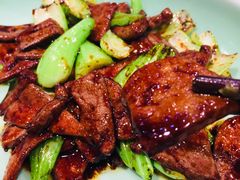 京葱爆猪肝-虎哥私房菜(馒头山店)