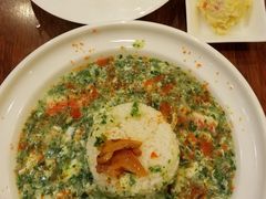 翡翠海鲜蛋羹烩饭-玛格萝妮比萨屋(四平店)