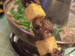 寻小欢焖烤凤梨牛肉串-寻小欢焖烤羊肉串(九眼桥店)