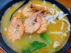 对虾海鲜面-台州老六海鲜面馆(上南总店)